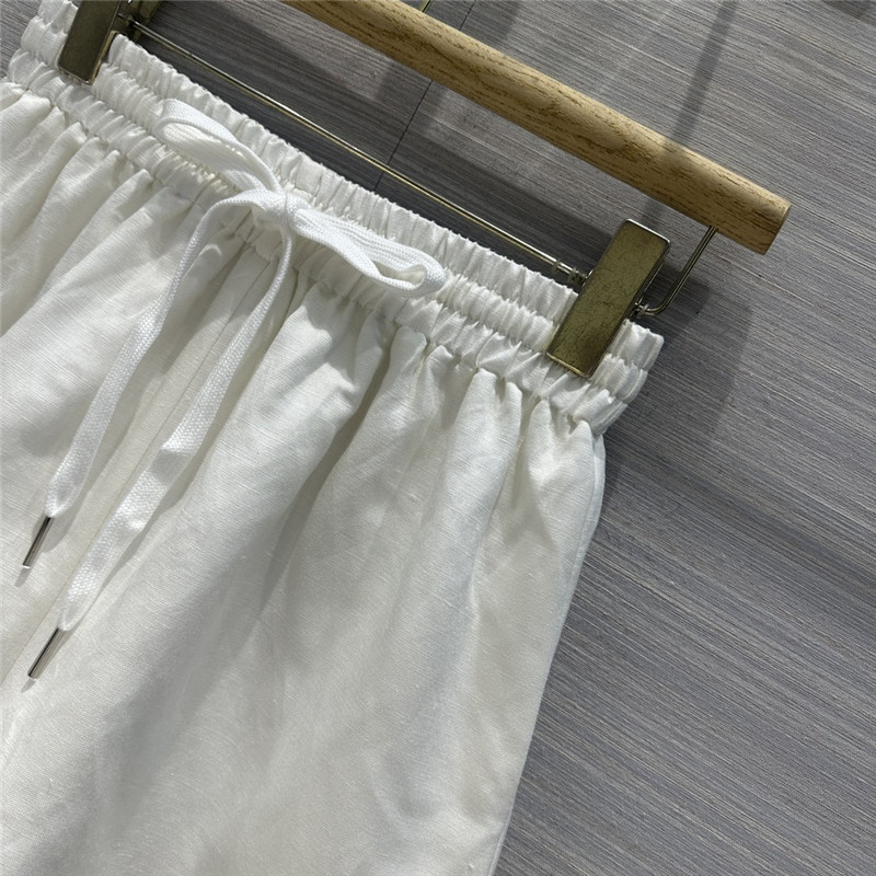 The R0w cotton and linen shirt suit replica d&g clothing