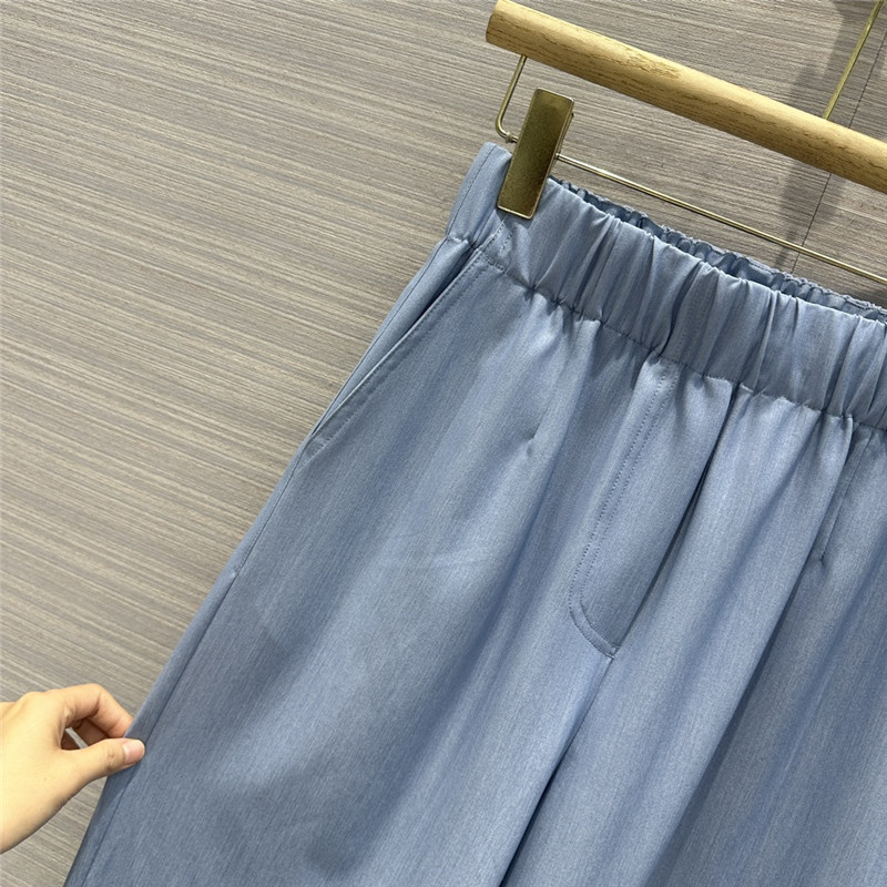 The R0w casual wide leg pants replica clothes