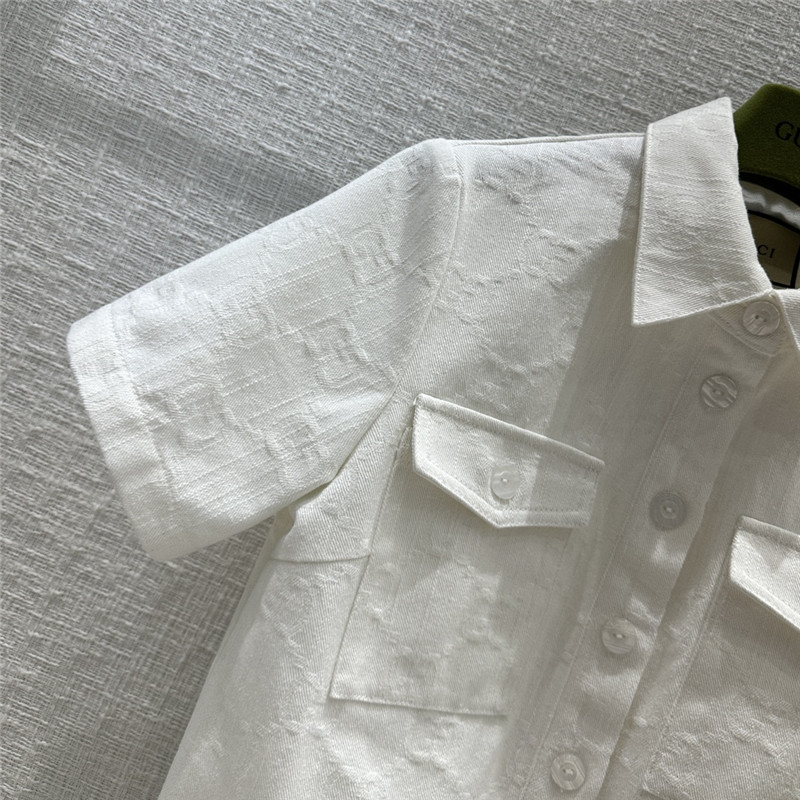 Gvc*1 white denim dress replica d&g clothing