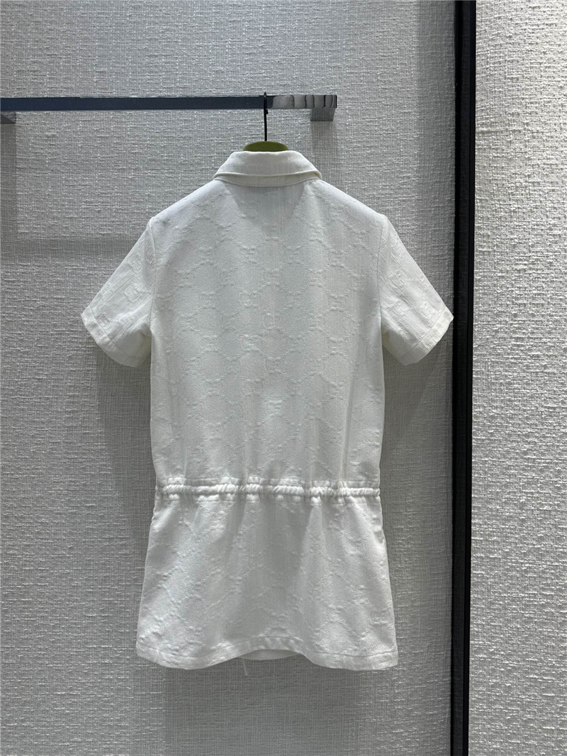 Gvc*1 white denim dress replica d&g clothing