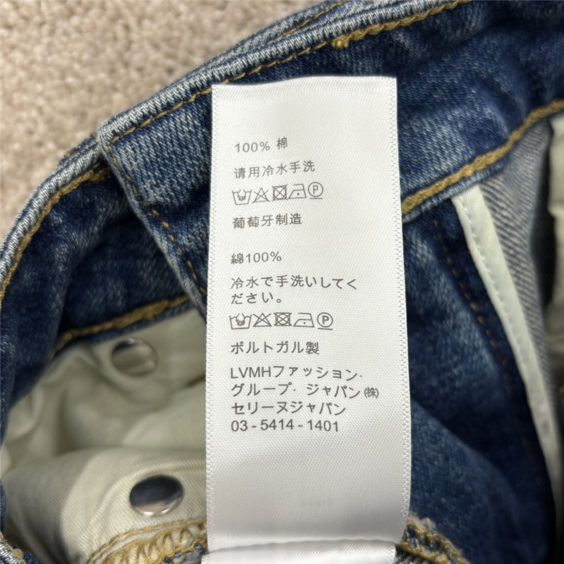 Ce1i*e vintage washed jeans replica d&g clothing