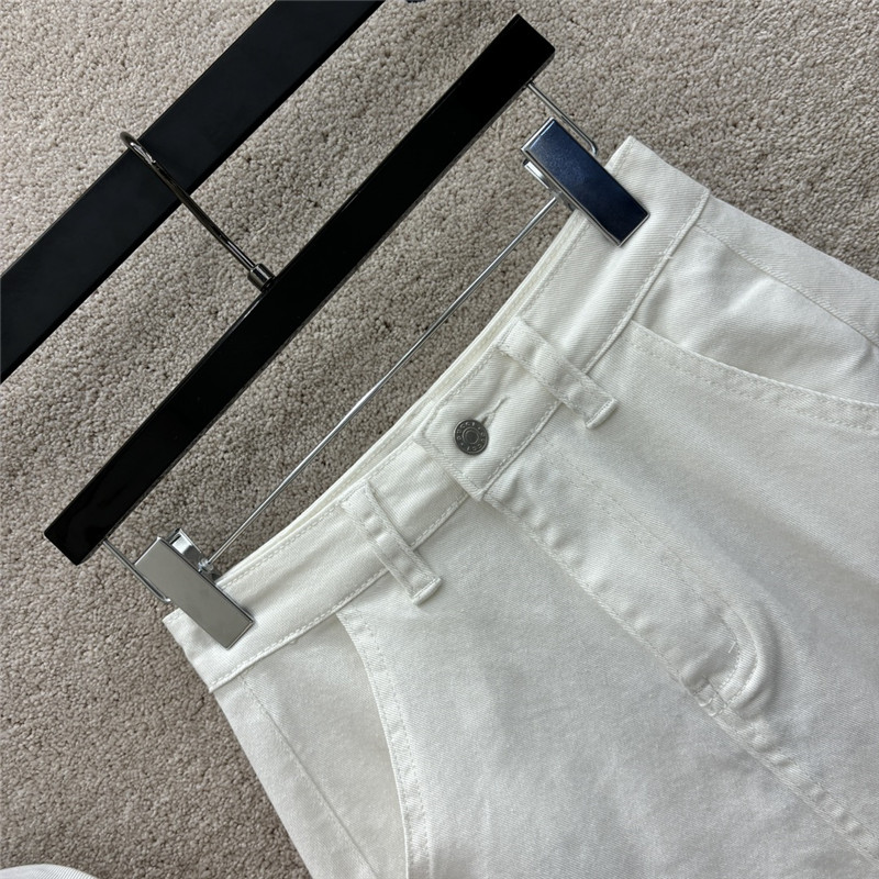 Gvc*1 colorful letter patch denim suit replica clothing