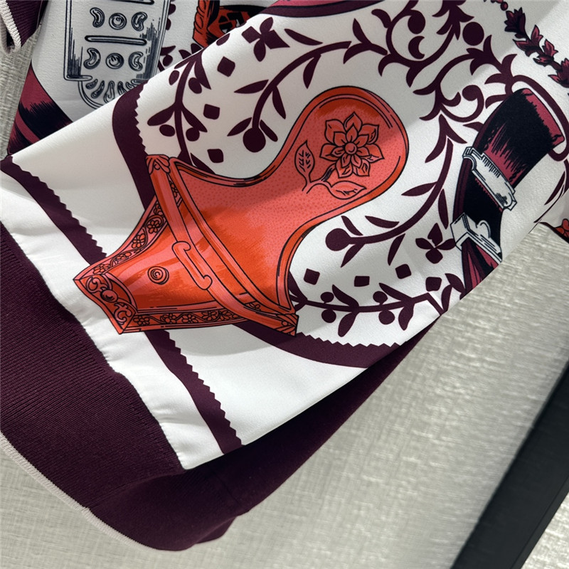 H**me5 stirrup print top replica clothes