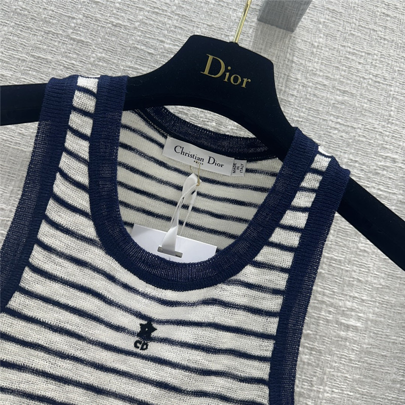 D10r linen knitted vest replica d&g clothing