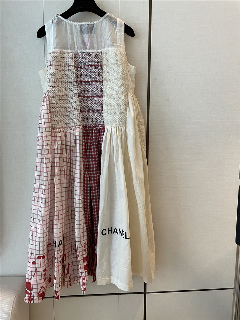Ch**el new sleeveless dress replica clothes