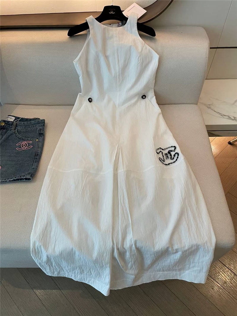 Ch**el new sleeveless dress replica clothes