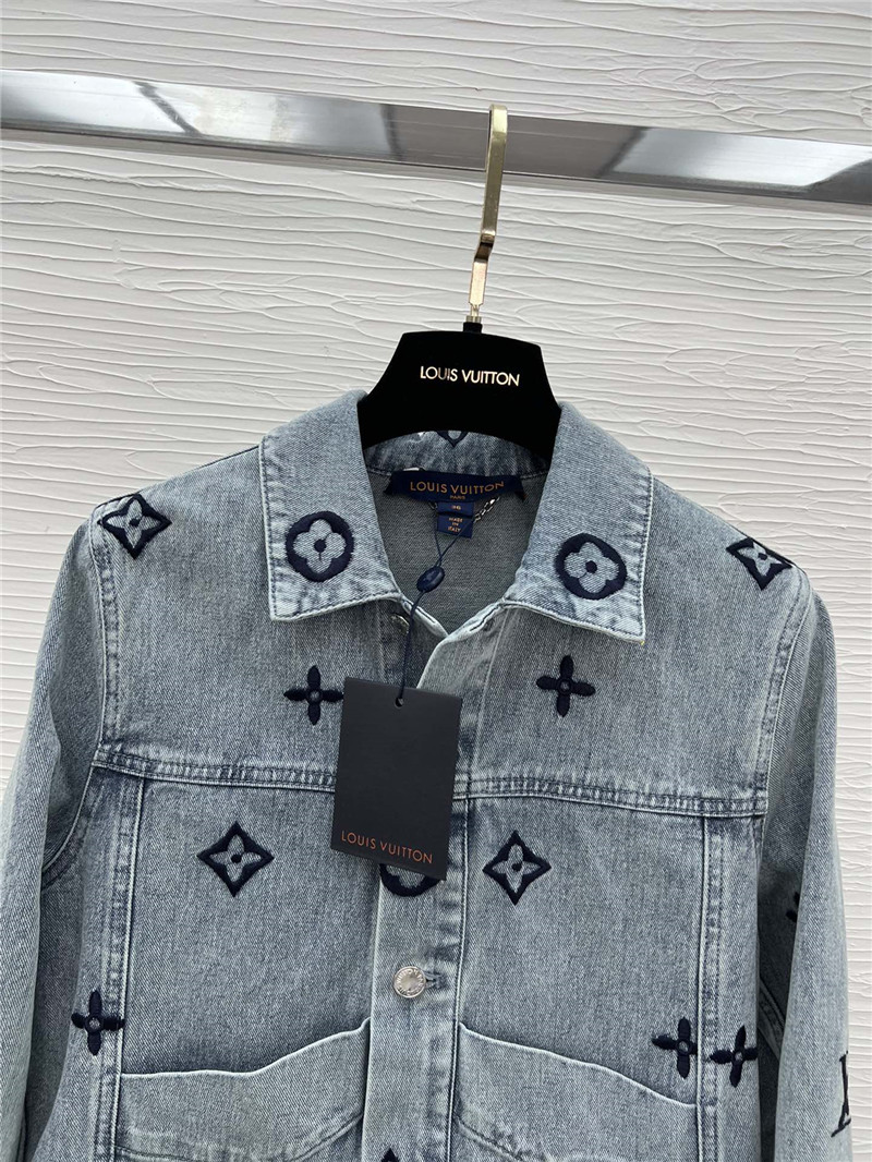 l0vis Vvtt0n lv new denim jacket replica clothes