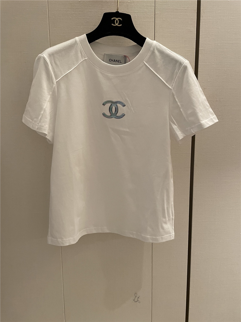 Chanel loose fit short sleeves cheap replica designer clothes