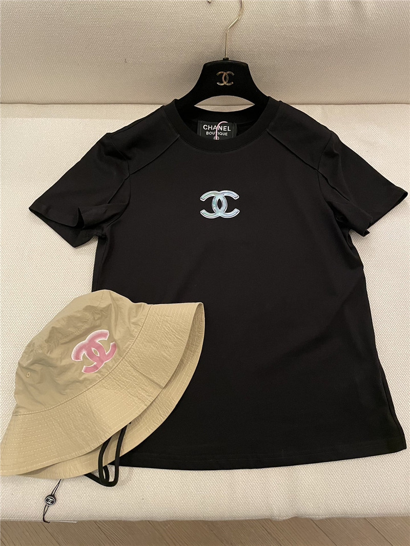 Chanel loose fit short sleeves cheap replica designer clothes