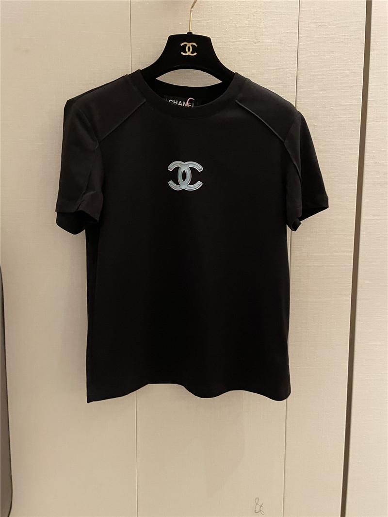 Chanel loose fit short sleeves cheap replica designer clothes