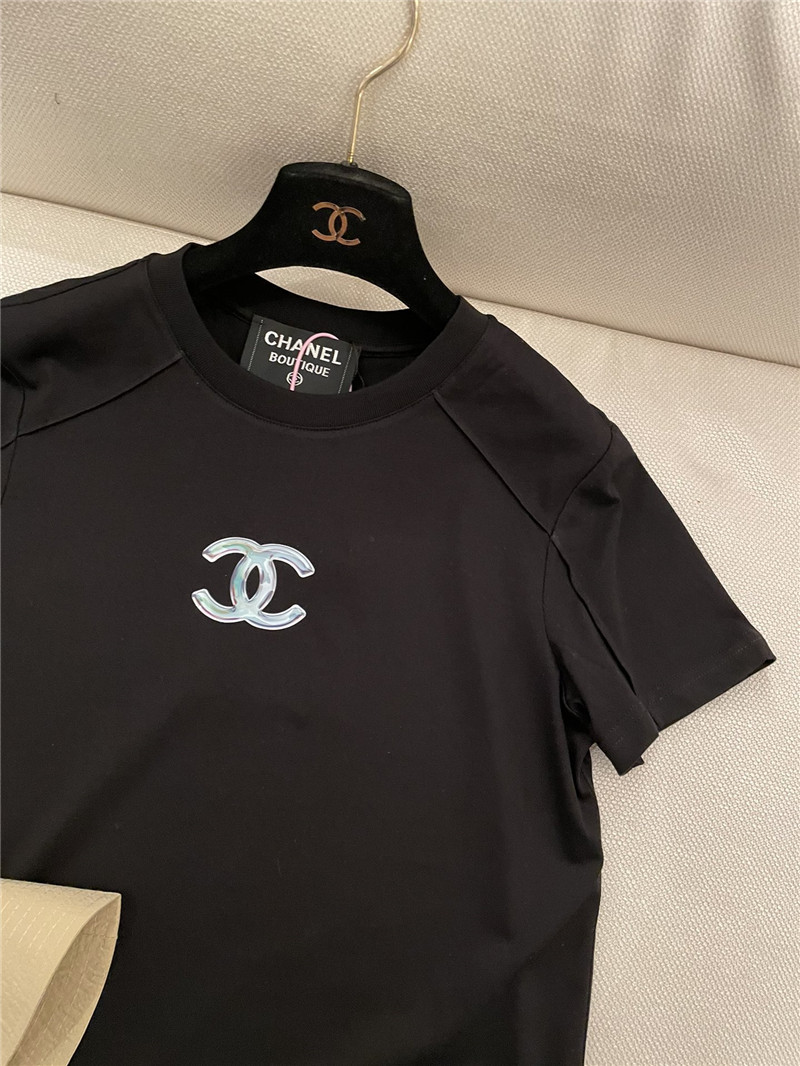 Chanel loose fit short sleeves cheap replica designer clothes