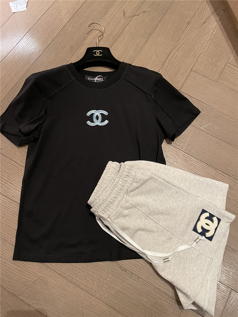 Chanel loose fit short sleeves cheap replica designer clothes
