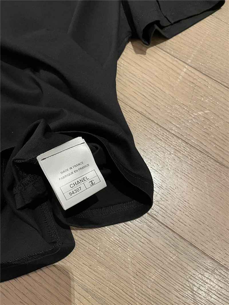 Chanel loose fit short sleeves cheap replica designer clothes