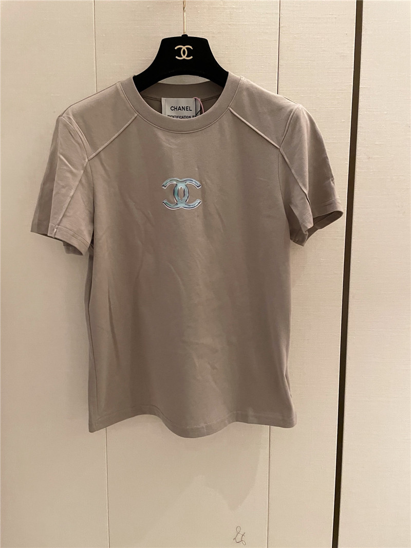 Chanel loose fit short sleeves cheap replica designer clothes