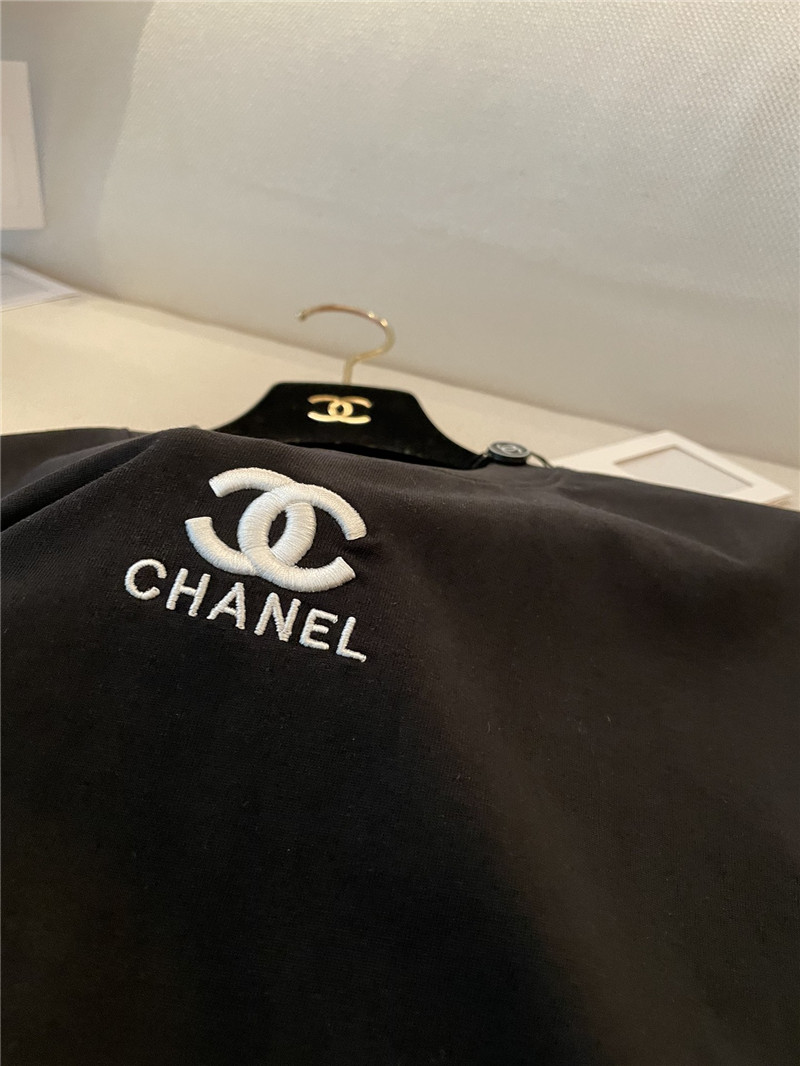 Ch**el new embroidered short sleeve replica d&g clothing