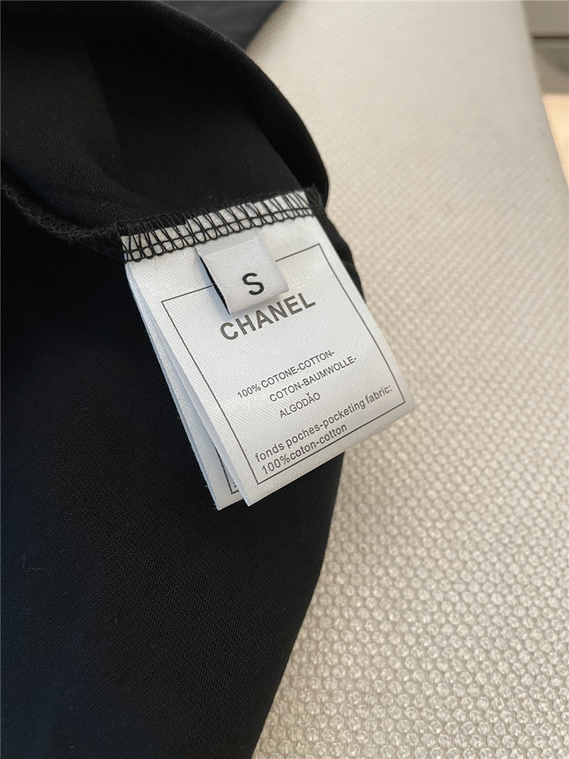 Ch**el new embroidered short sleeve replica d&g clothing