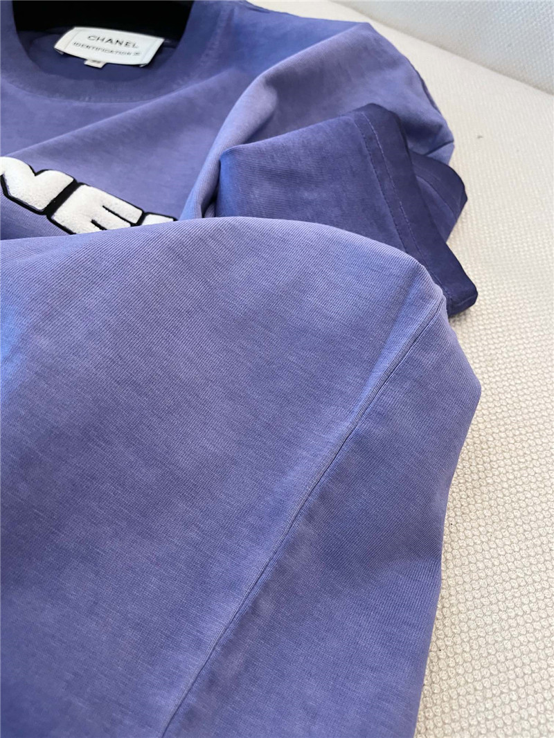 Ch**el foam fried short-sleeved replica clothes