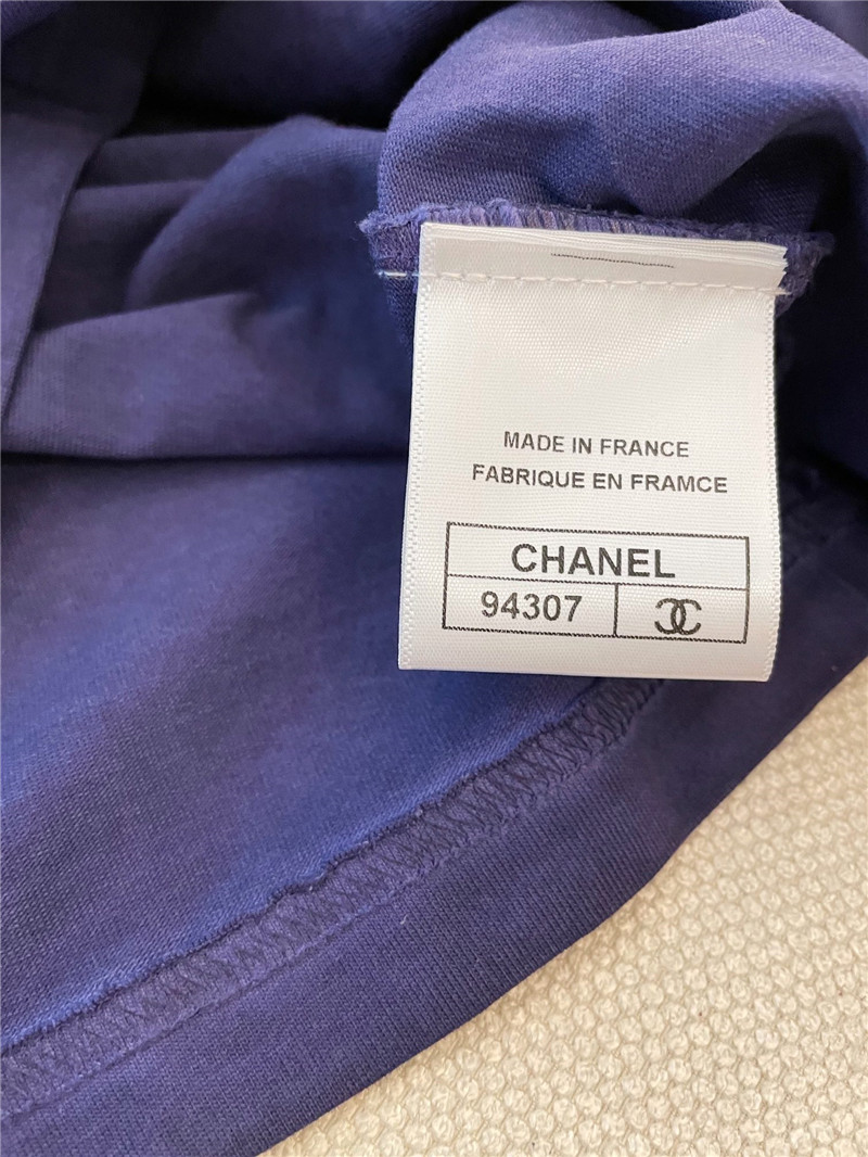 Ch**el foam fried short-sleeved replica clothes