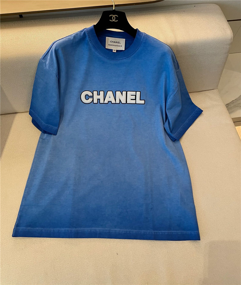 Ch**el foam fried short-sleeved replica clothes