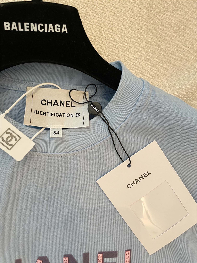 Ch**el loose fit short sleeve replica designer clothes