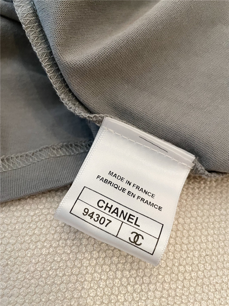 Ch**el loose fit short sleeve replica designer clothes