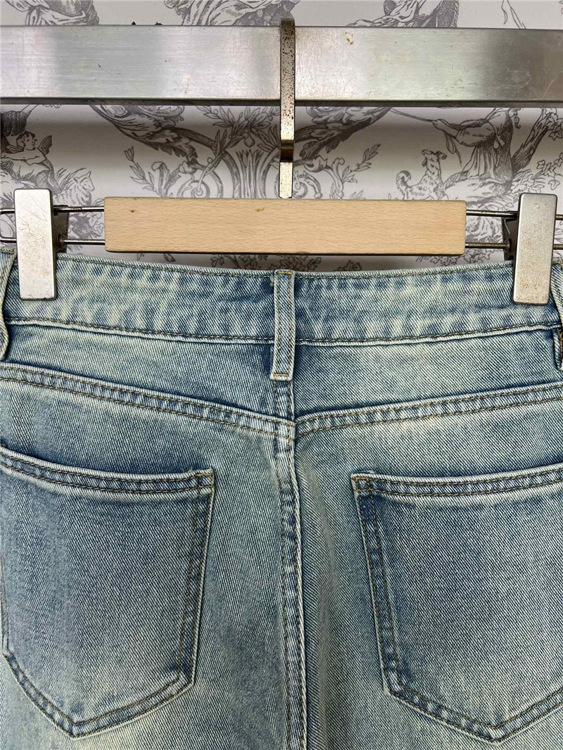 miumiu denim straight pants replica d&g clothing