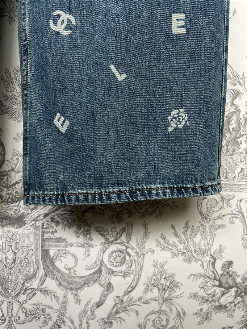 Ch**el new straight jeans replica d&g clothing