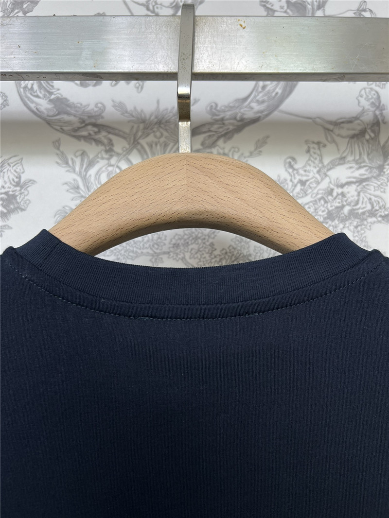 dior lucky star embroidered T-shirt replica d&g clothing