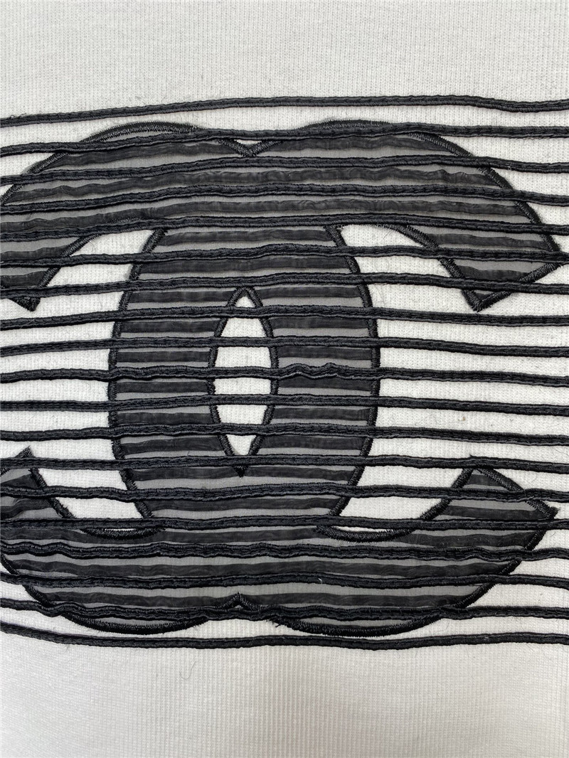 Chanel new double C T-shirt replica designer clothes
