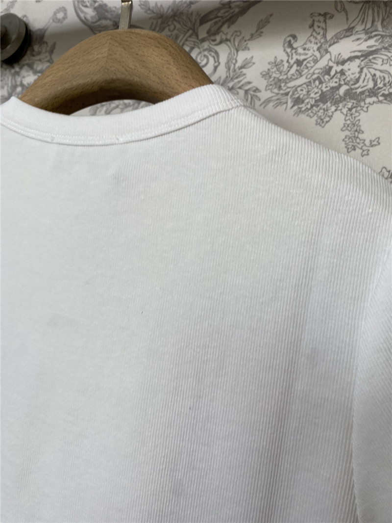 Chanel new double C T-shirt replica designer clothes