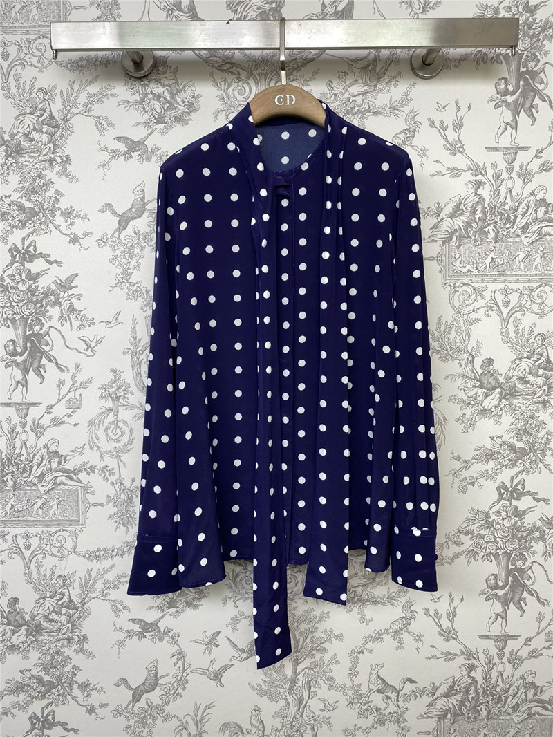 valentino polka dot silk shirt replica d&g clothing