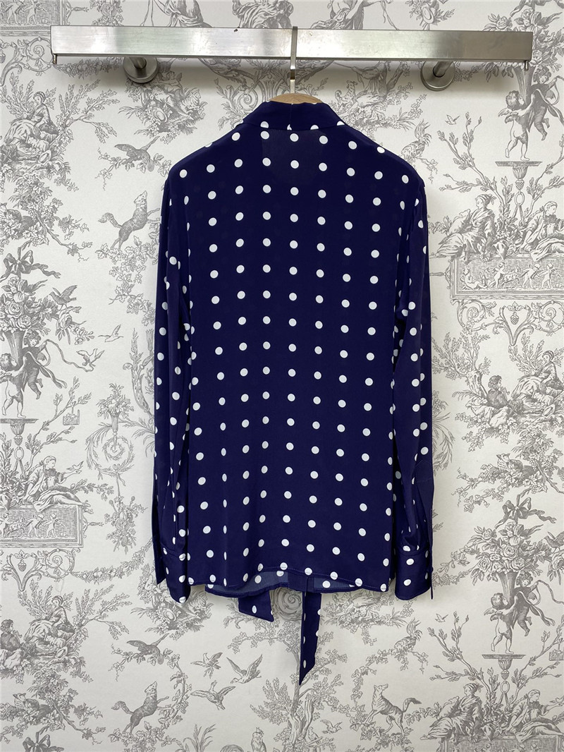valentino polka dot silk shirt replica d&g clothing