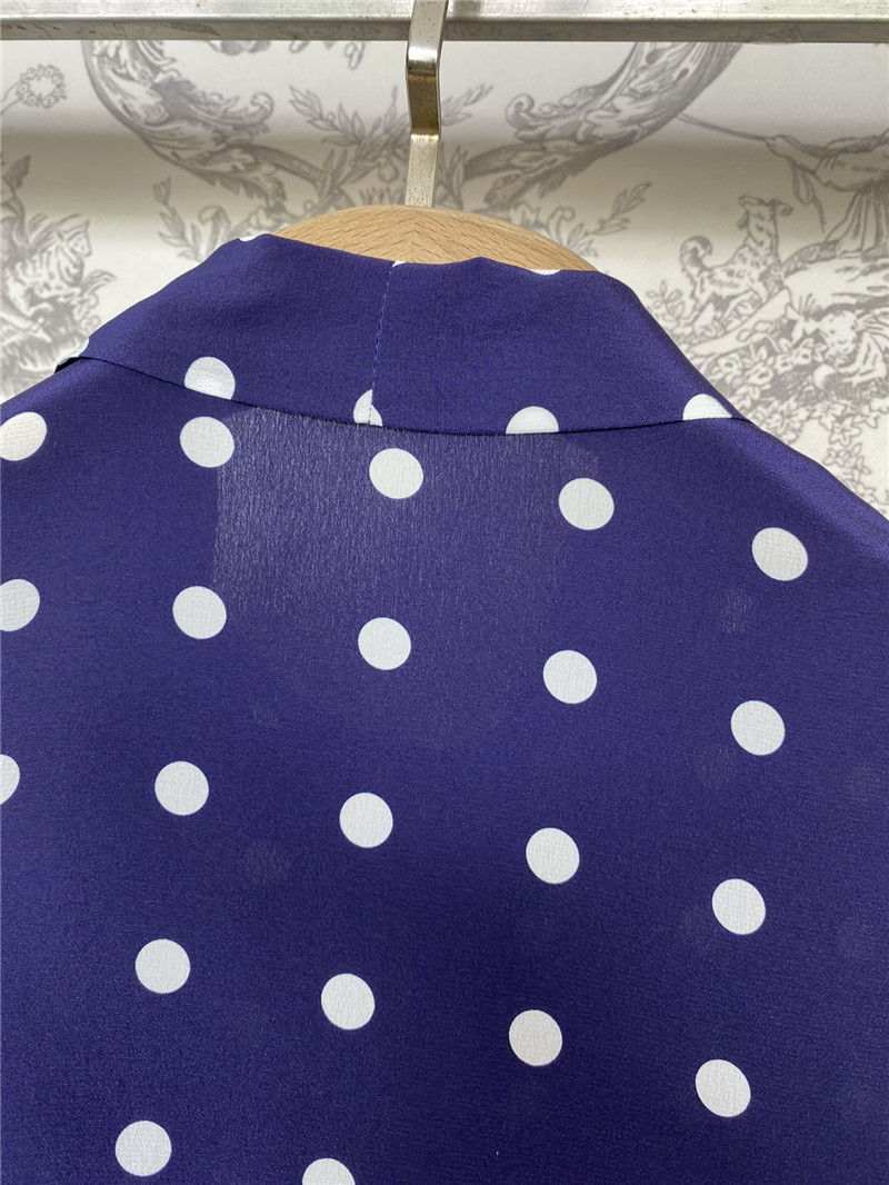 valentino polka dot silk shirt replica d&g clothing