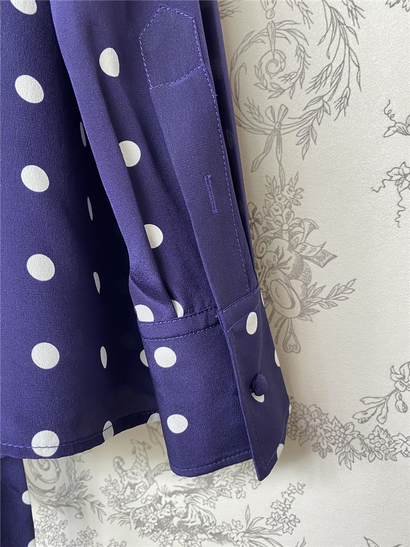 valentino polka dot silk shirt replica d&g clothing