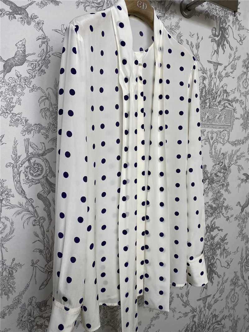 valentino polka dot silk shirt replica d&g clothing
