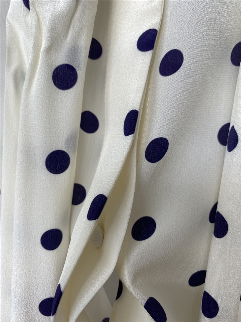 valentino polka dot silk shirt replica d&g clothing