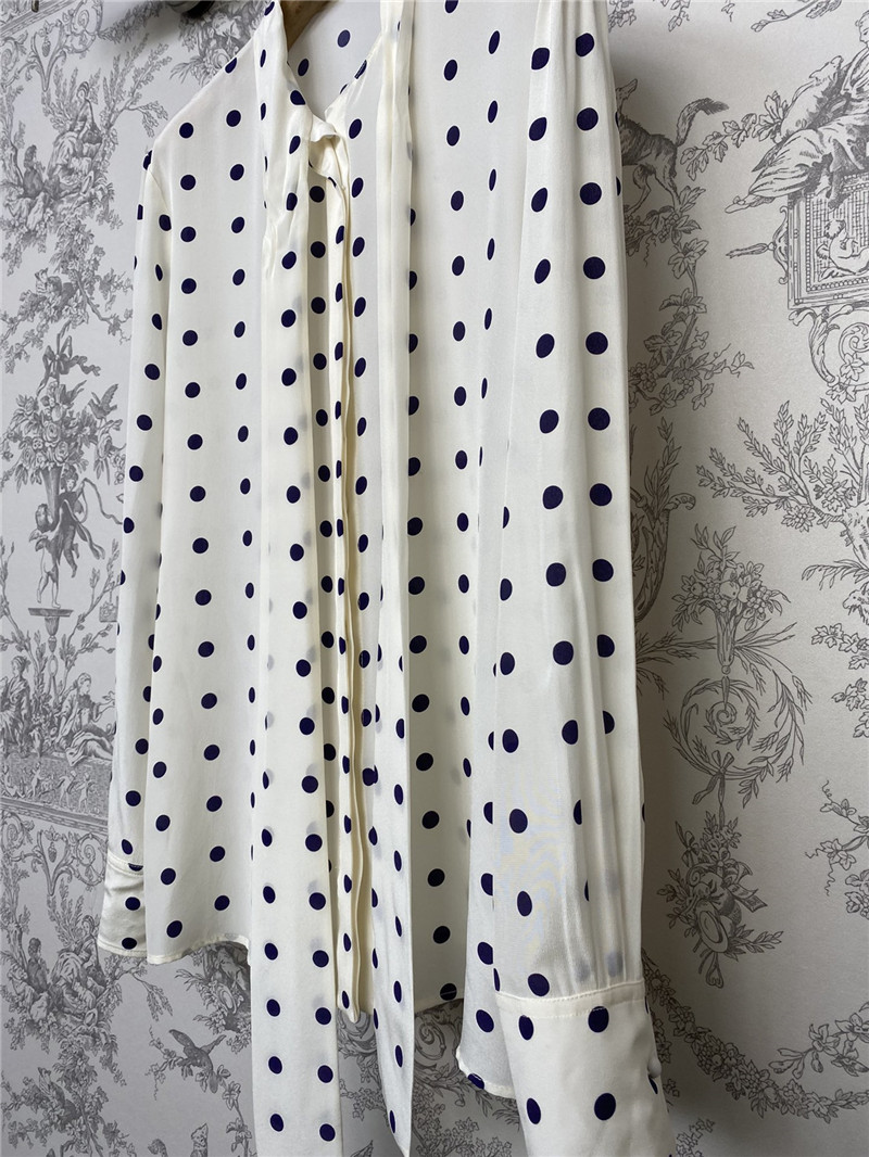 valentino polka dot silk shirt replica d&g clothing