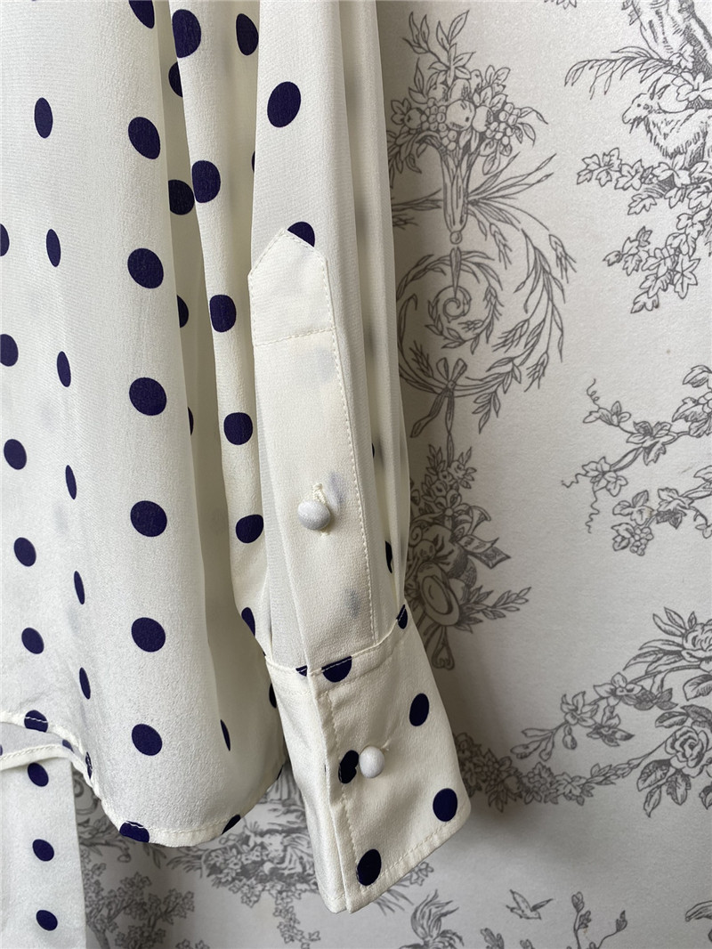 valentino polka dot silk shirt replica d&g clothing