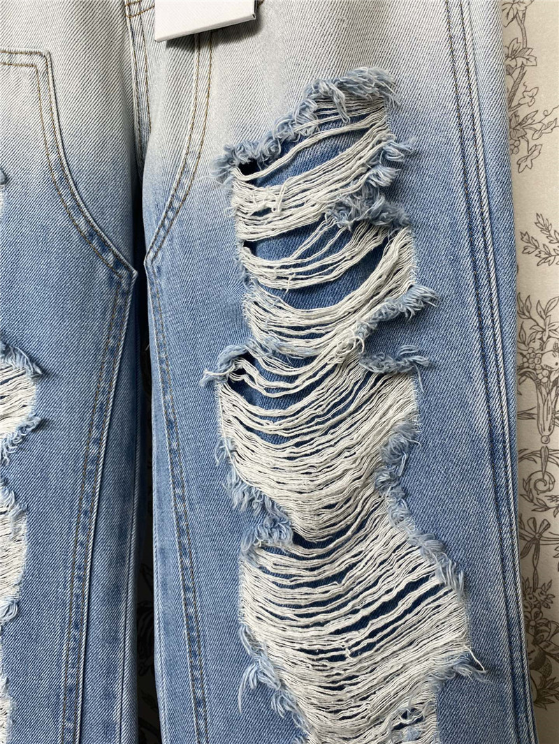 Givenchy new distressed jeans