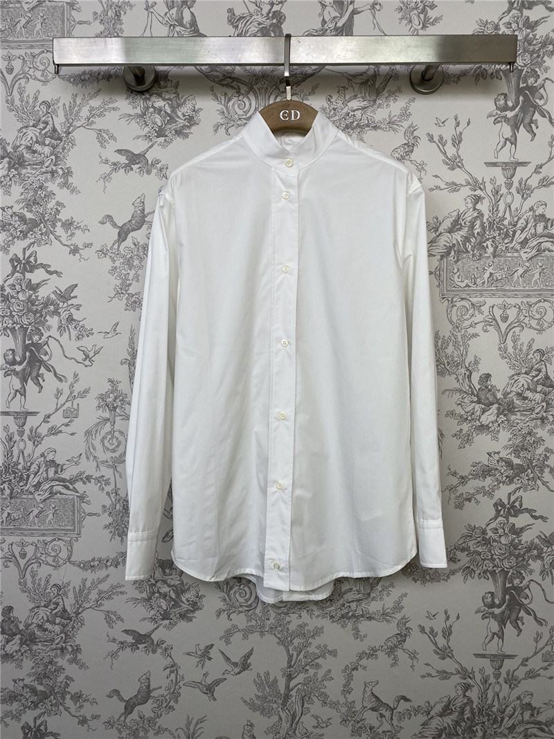 fendi stand collar shirt replica d&g clothing