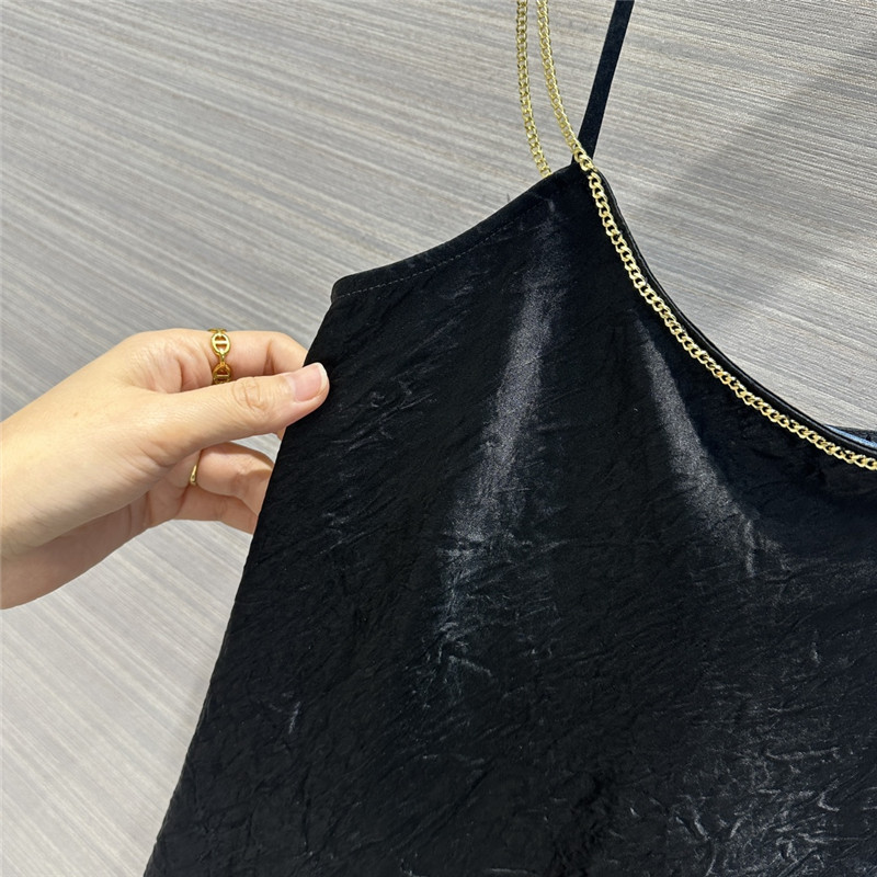 Pra*a acetate fabric suspender skirt replica d&g clothing