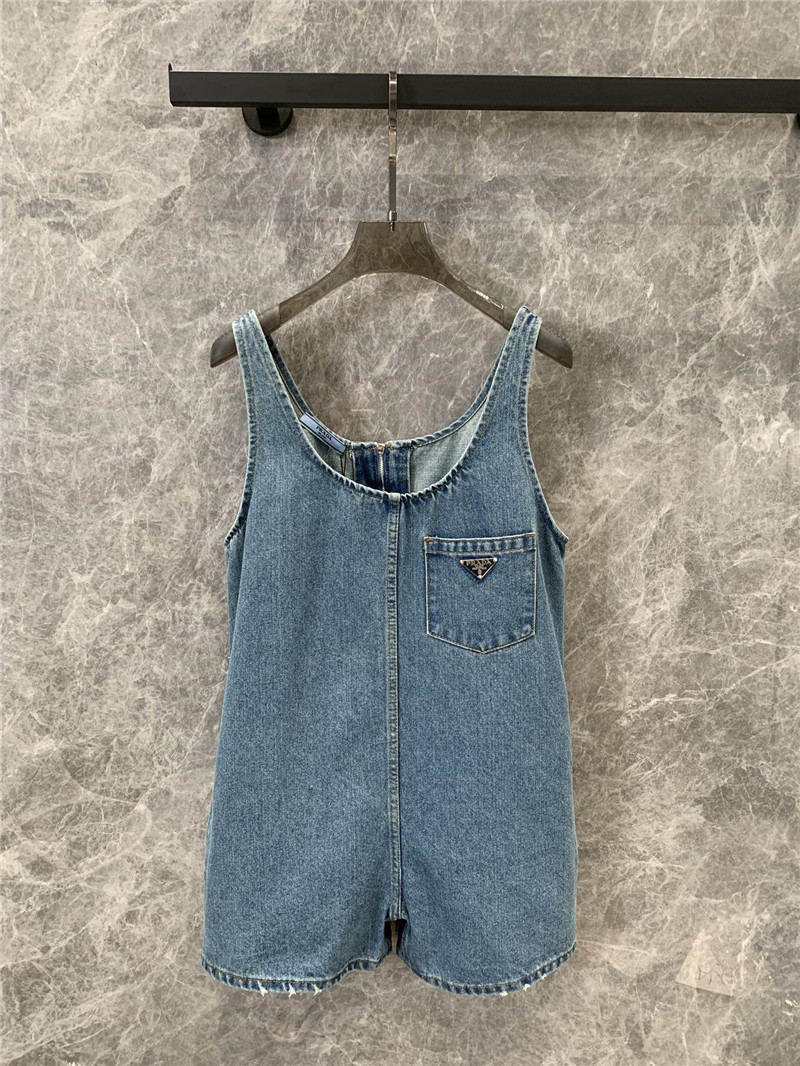 Pra*a denim jumpsuit replica d&g clothing
