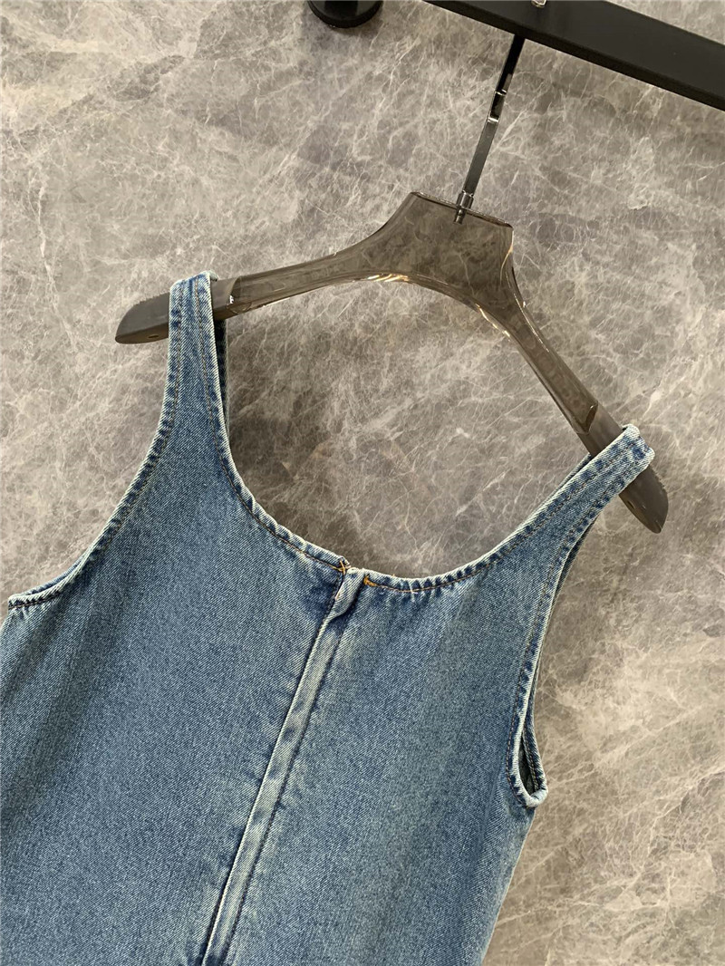Pra*a denim jumpsuit replica d&g clothing
