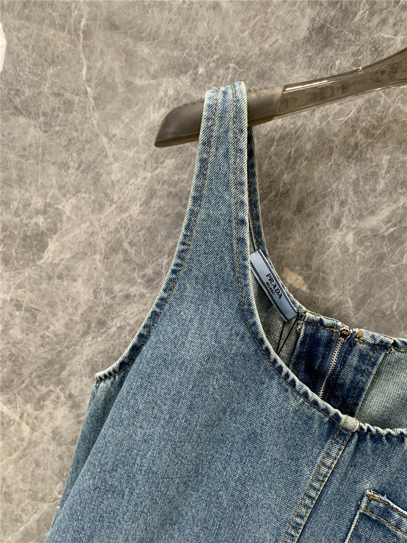 Pra*a denim jumpsuit replica d&g clothing