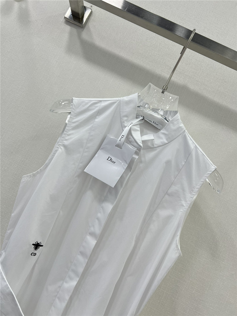 D10r lapel sleeveless dress replica designer clothing websites