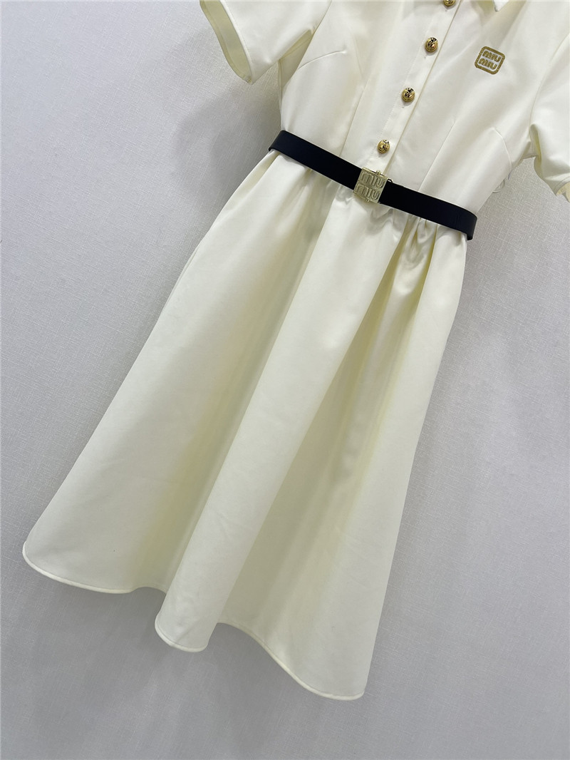 M1um1u new lapel dress replica clothing sites