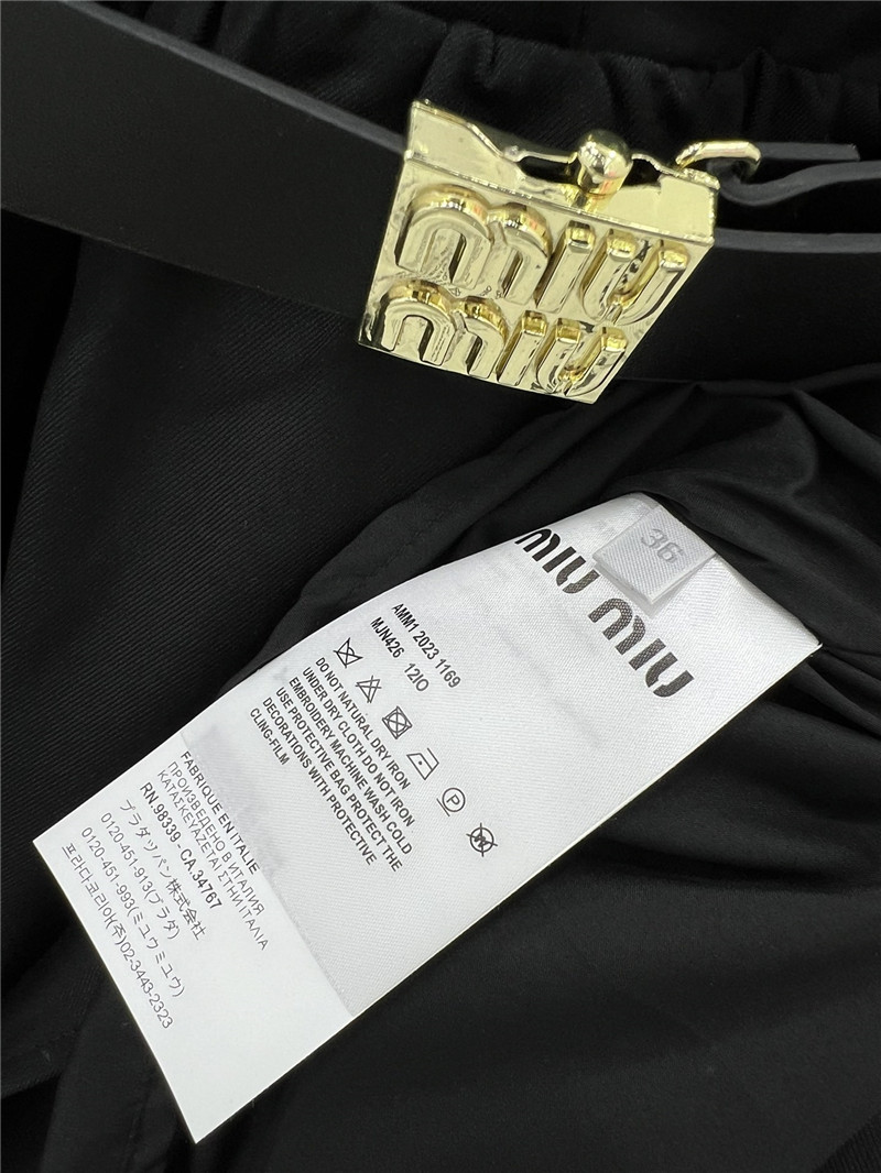 M1um1u new lapel dress replica clothing sites