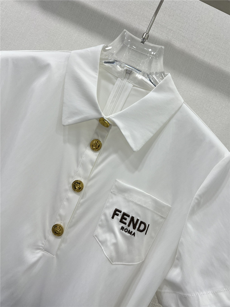 F**di lapel dress replica clothing sites