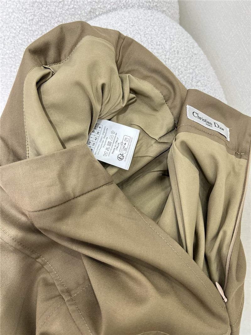 D10r high waist a-line long skirt