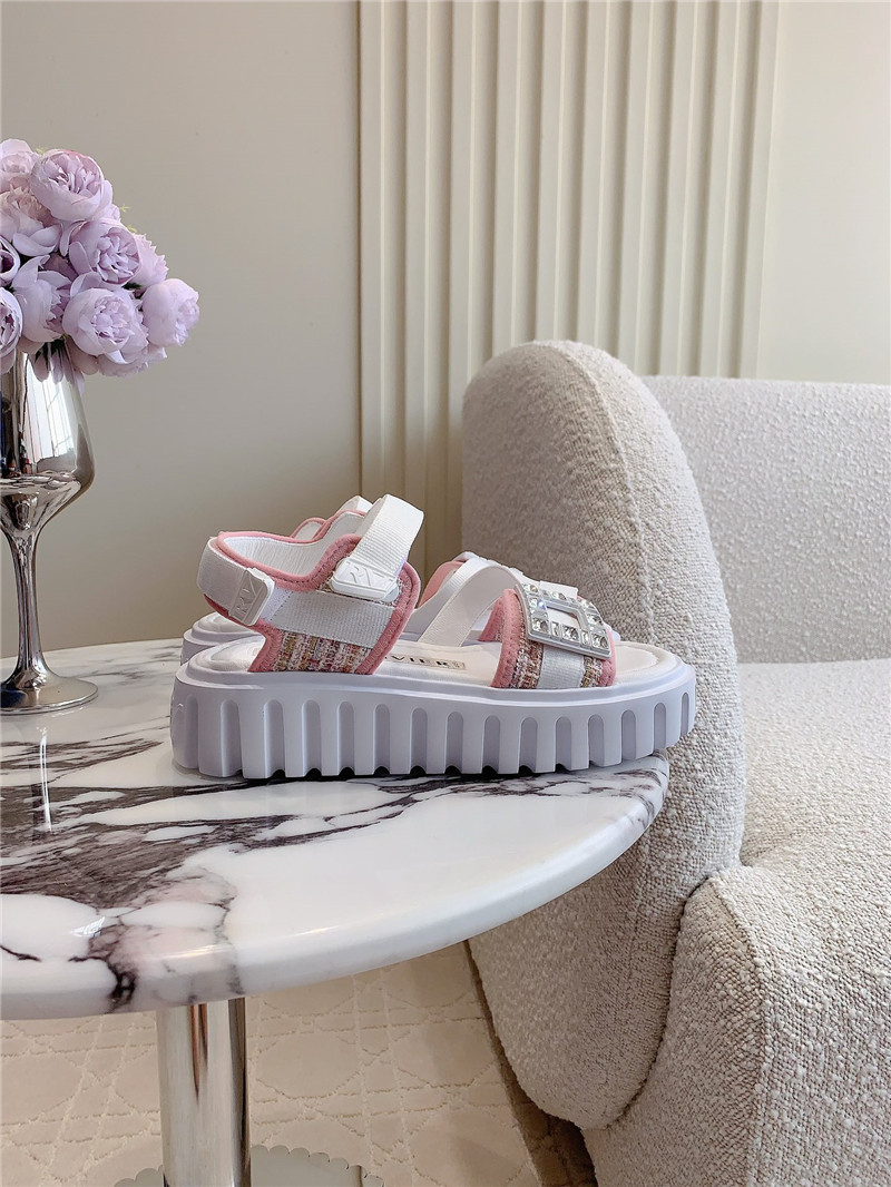 Roger vivier platform sandals replica designer shoes